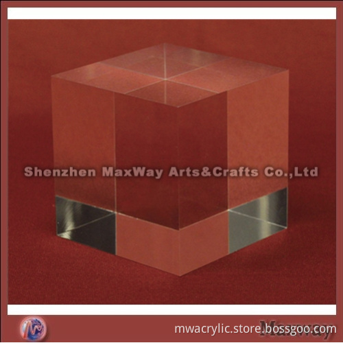 Red Square Acrylc/Lucite Ring Holder/Display